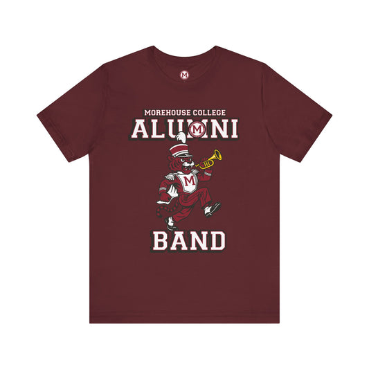 Maroon Morehouse College Band Alumni Mascot Tee